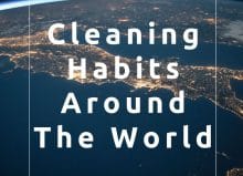 cleaning habits around the world