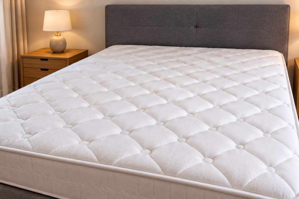 Clean mattress after professional cleaning in Chorlton, Manchester